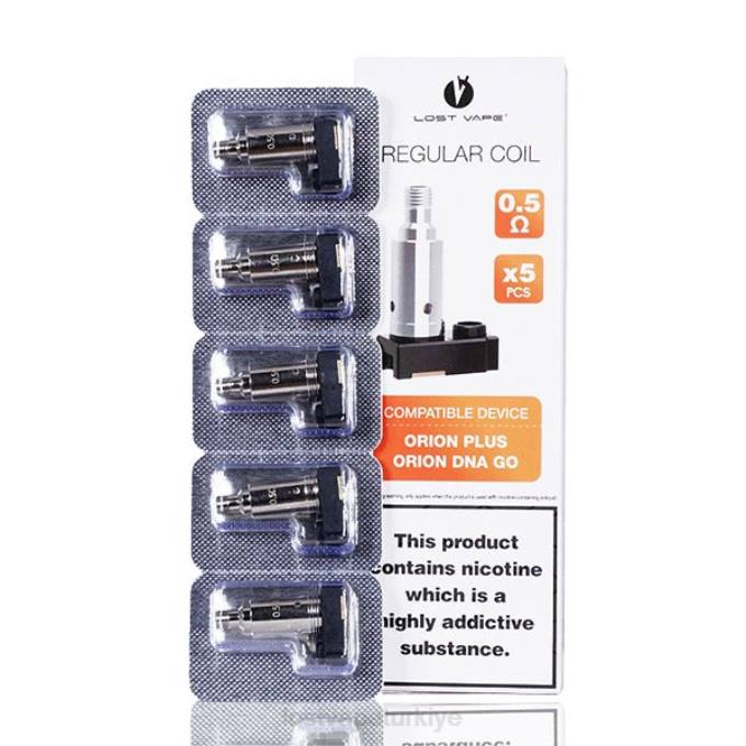 Lost Vape Price Türkiye - Lost Vape Orion artı DNA yedek bobinleri (5'li paket) 0.25ohm RV2V36