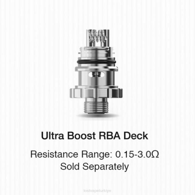 Lost Vape Türkiye - Lost Vape Ultra takviye bobinleri (5'li paket) rba destesi RV2V351