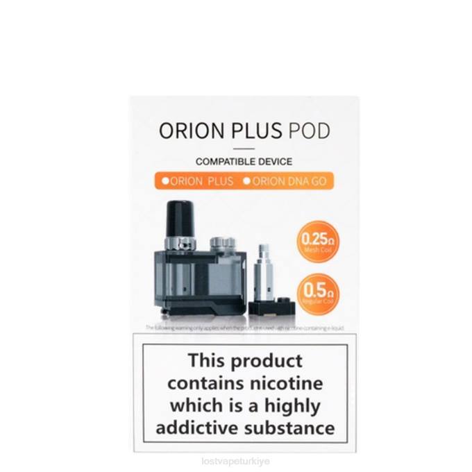 Lost Vape Near Me Türkiye - Lost Vape Orion artı dna kapsülü kartuş paketi | 2 bobin içerir düzenli RV2V407