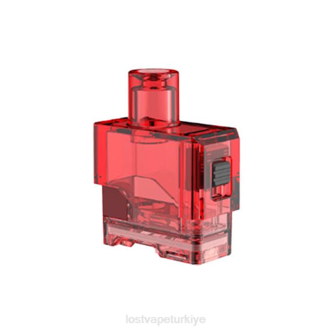 Lost Vape Review Türkiye - Lost Vape Orion sanat boş yedek kapsüller | 2.5ml kırmızı temizle RV2V315