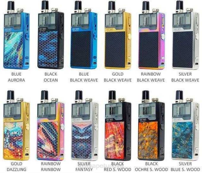 Lost Vape Türkiye - Lost Vape Quest orion q pod cihazı tam kiti paslanmaz çelik/dere bıçağı RV2V481