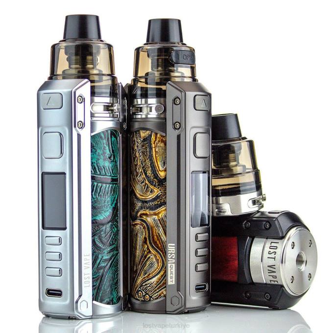 Lost Vape Orion - Lost Vape URSA Quest çoklu kit | 100w siyah/kırmızı sandal ağacı RV2V189
