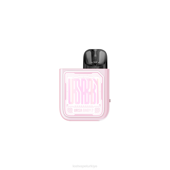 Lost Vape Ankara - Lost Vape URSA Baby 2 takım | kapsül sistemi teknoloji pembesi/süslü labirent RV2V353