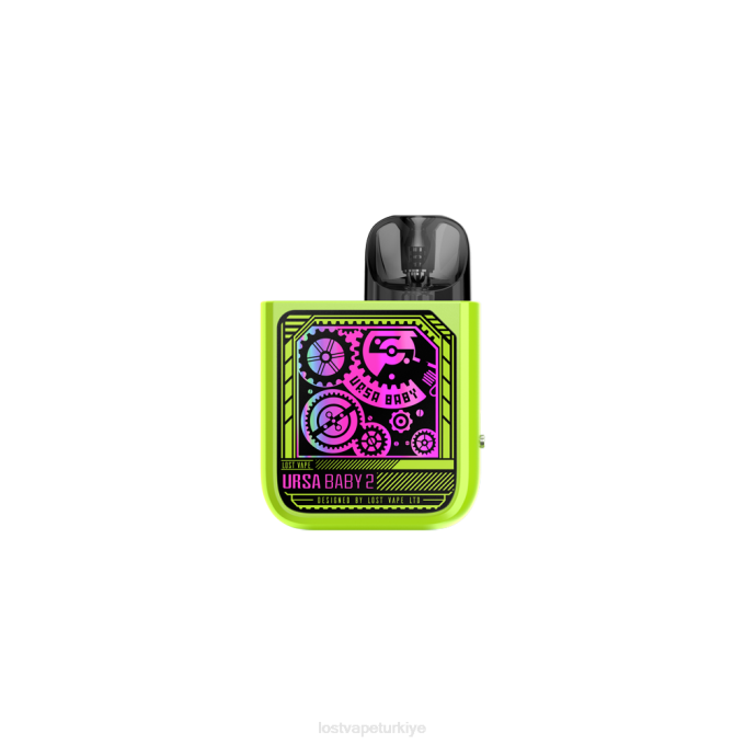 Lost Vape Price Türkiye - Lost Vape URSA Baby 2 takım | kapsül sistemi pop green/zaman dişlisi RV2V356