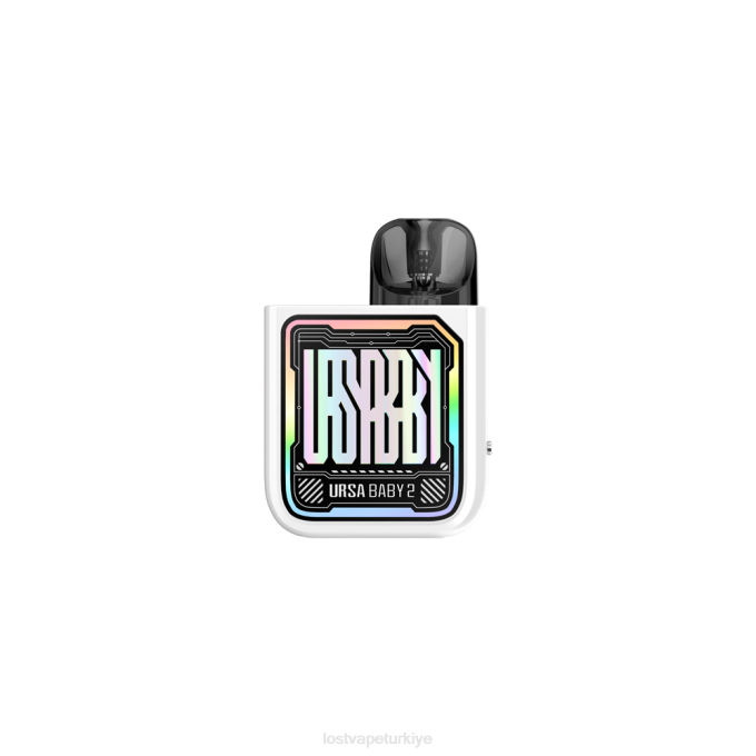 Lost Vape Ursa Nano Türkiye - Lost Vape URSA Baby 2 takım | kapsül sistemi teknoloji beyazı/süslü labirent RV2V352