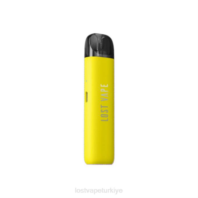 Lost Vape Near Me Türkiye - Lost Vape URSA S kapsül kiti limon sarısı RV2V17