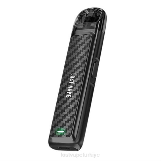 Lost Vape Review Türkiye - Lost Vape URSA kapsül kiti | 800 mah siyah karbon fiber RV2V225
