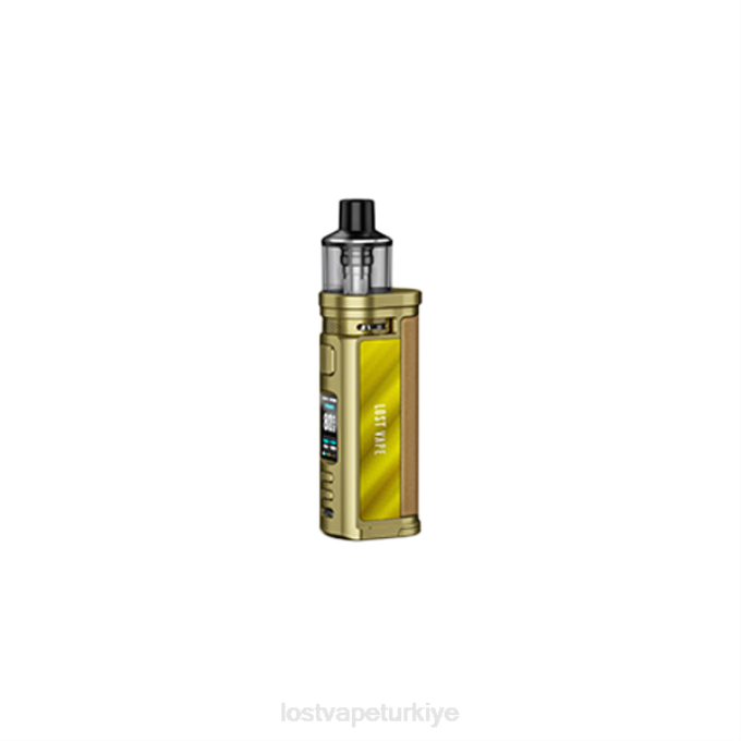 Lost Vape Review Türkiye - Lost Vape Centaurus q80 kapsül modu parlak altın sonsuz zafer RV2V325