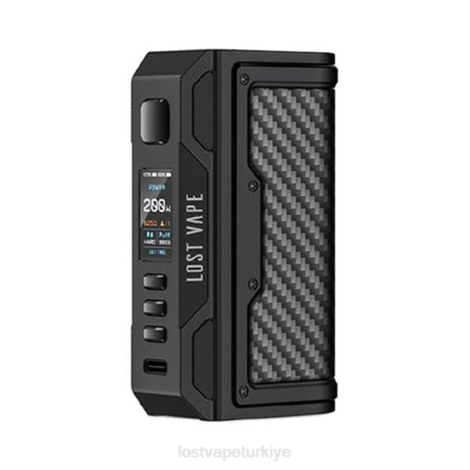 Lost Vape Amazon - Lost Vape Thelema 200w modunu araştır siyah/karbon fiber RV2V14