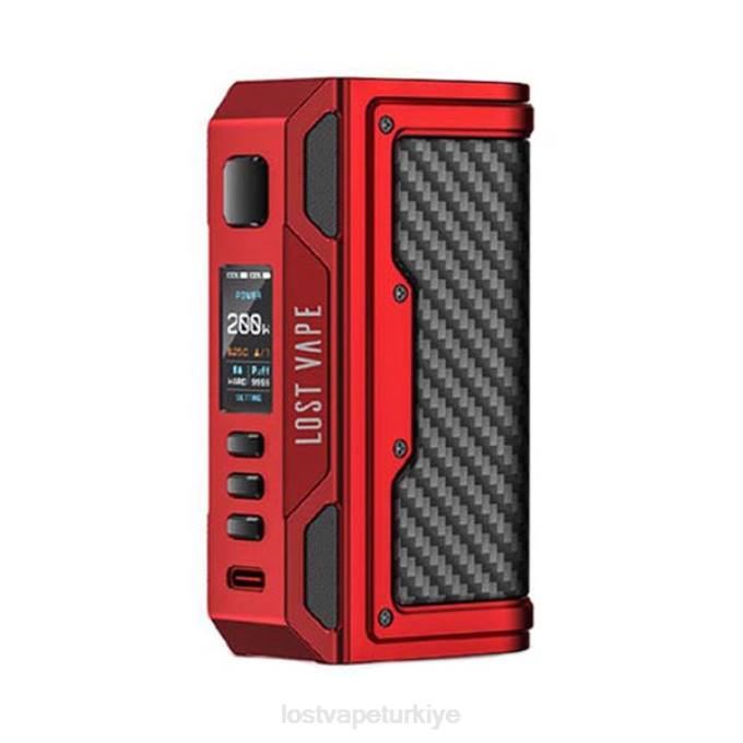 Lost Vape Dealers Near Me - Lost Vape Thelema 200w modunu araştır mat kırmızı/karbon fiber RV2V178