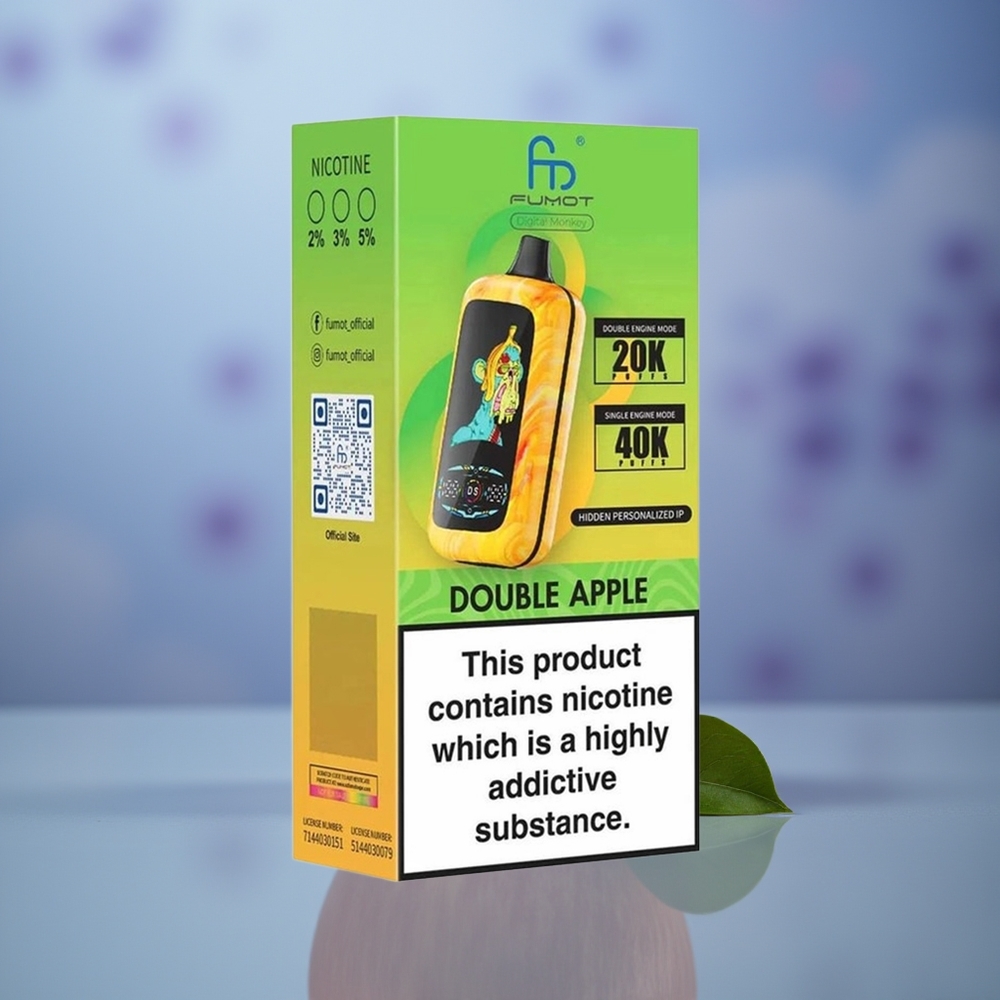 Fumot Digital Monkey 20000/40000 Çift Elma Dual Mesh Coil