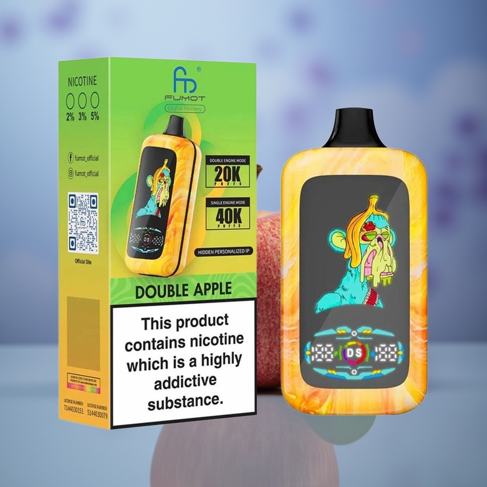 Fumot Digital Monkey 20000/40000 Çift Elma Dual Mesh Coil