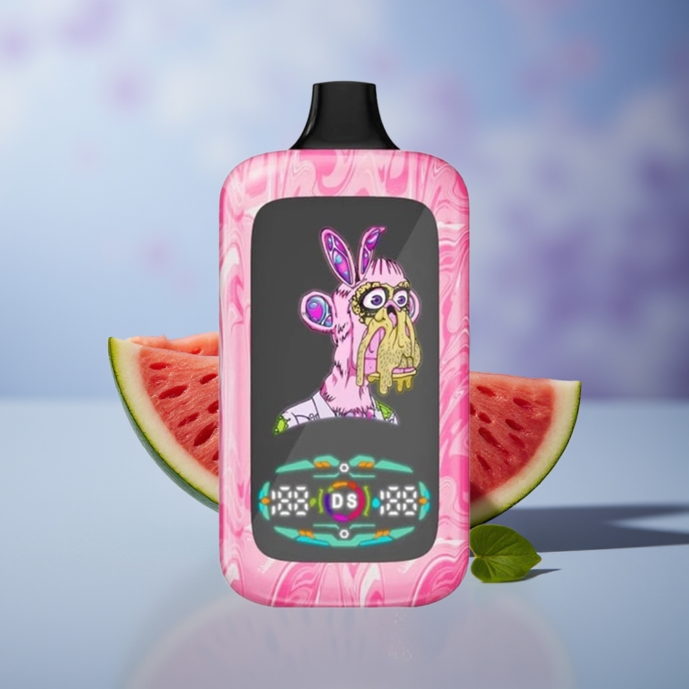 Fumot Digital Monkey 20000/40000 Çilek Karpuz Dual Mesh