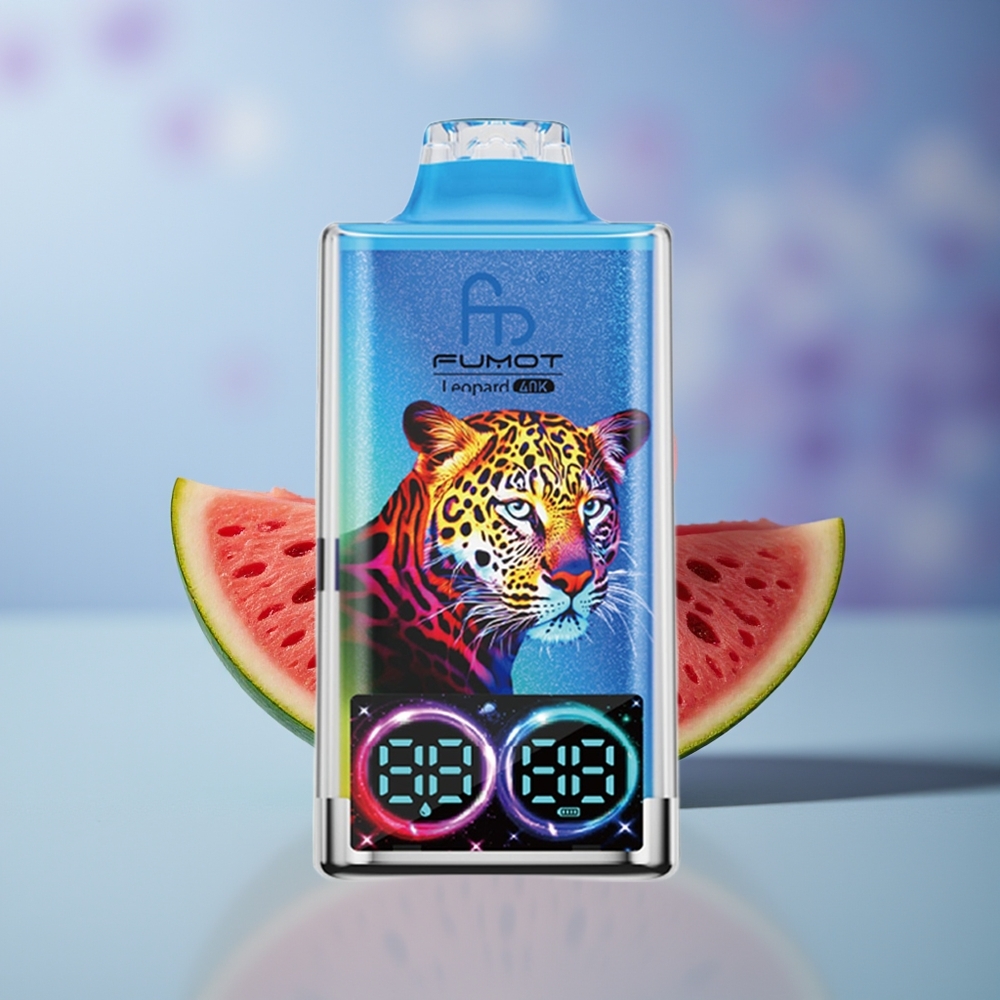 Fumot Leopard 40K Karpuzlu Bubblegum 5% Nikotin Dual Mesh