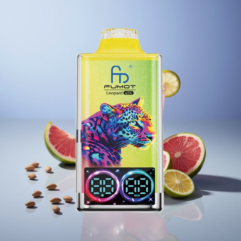 Fumot Leopard 40K Pembe Limonata Dual Mesh