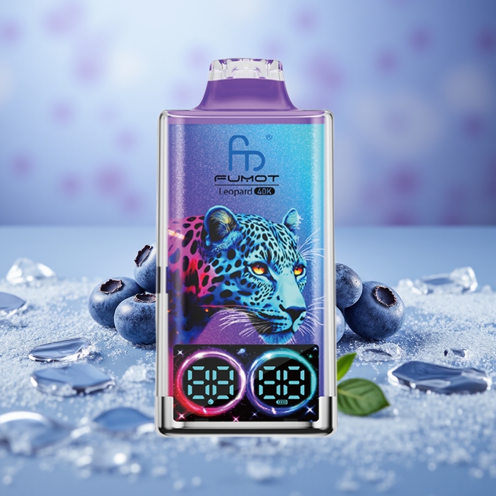 Fumot Leopard 40K Yabanmersini Buzda %5 Nikotin Dual Mesh