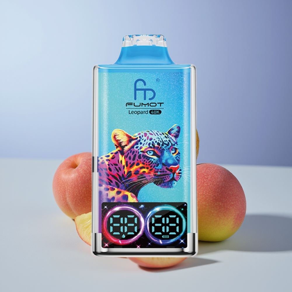 Fumot Leopard 40K Şeftali Mango Ananas Dual Mesh