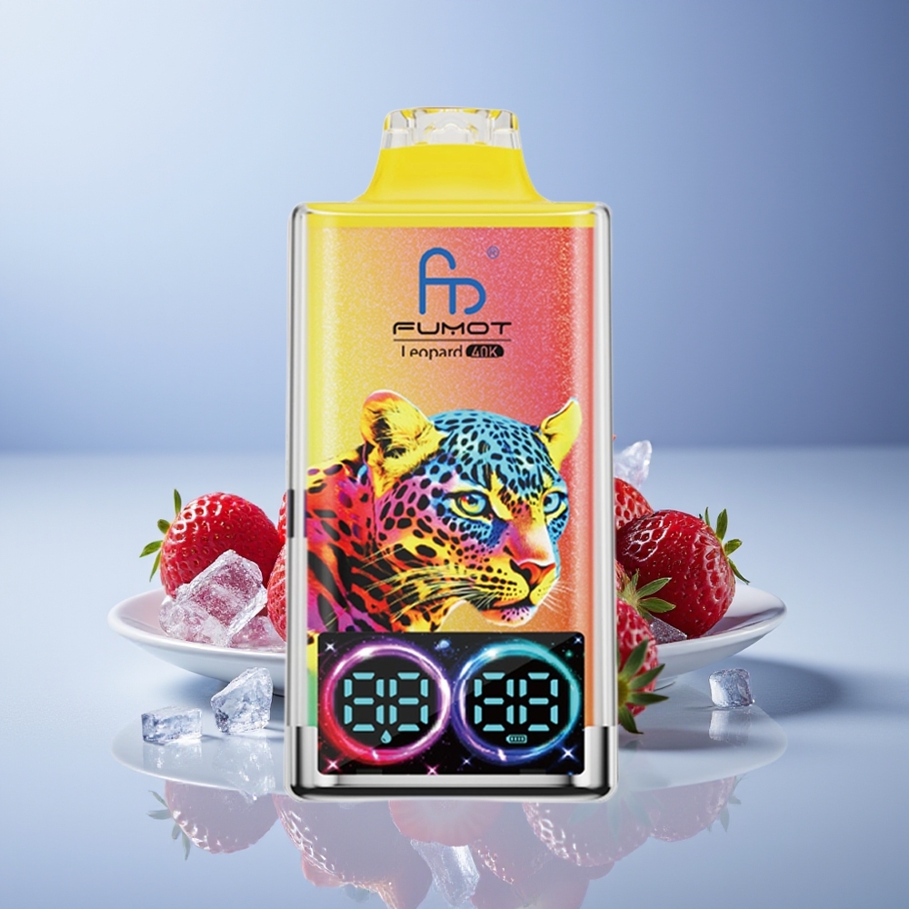 Fumot Leopard 40K Çilek Buz Tip-Şarj