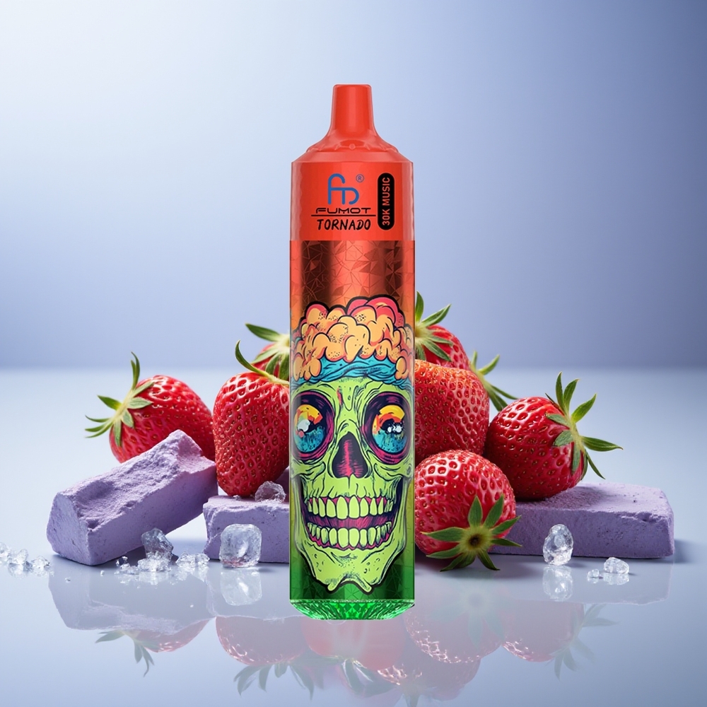 Fumot Randm Tornado 30000 Çilek Meyveli Buz 1.0 Ohm Örgülü Bobin