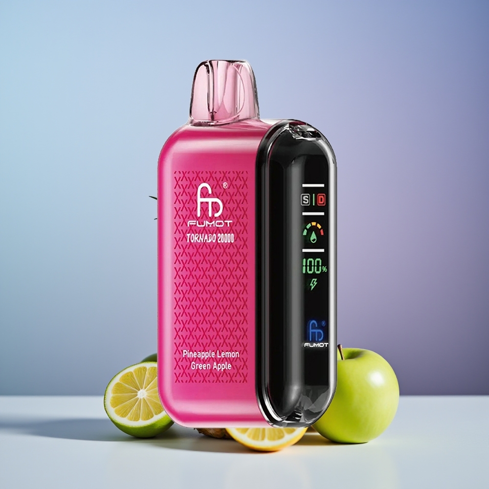 Fumot Tornado 20000 Ananas Limon Yeşil Elma Dual Mesh Coil