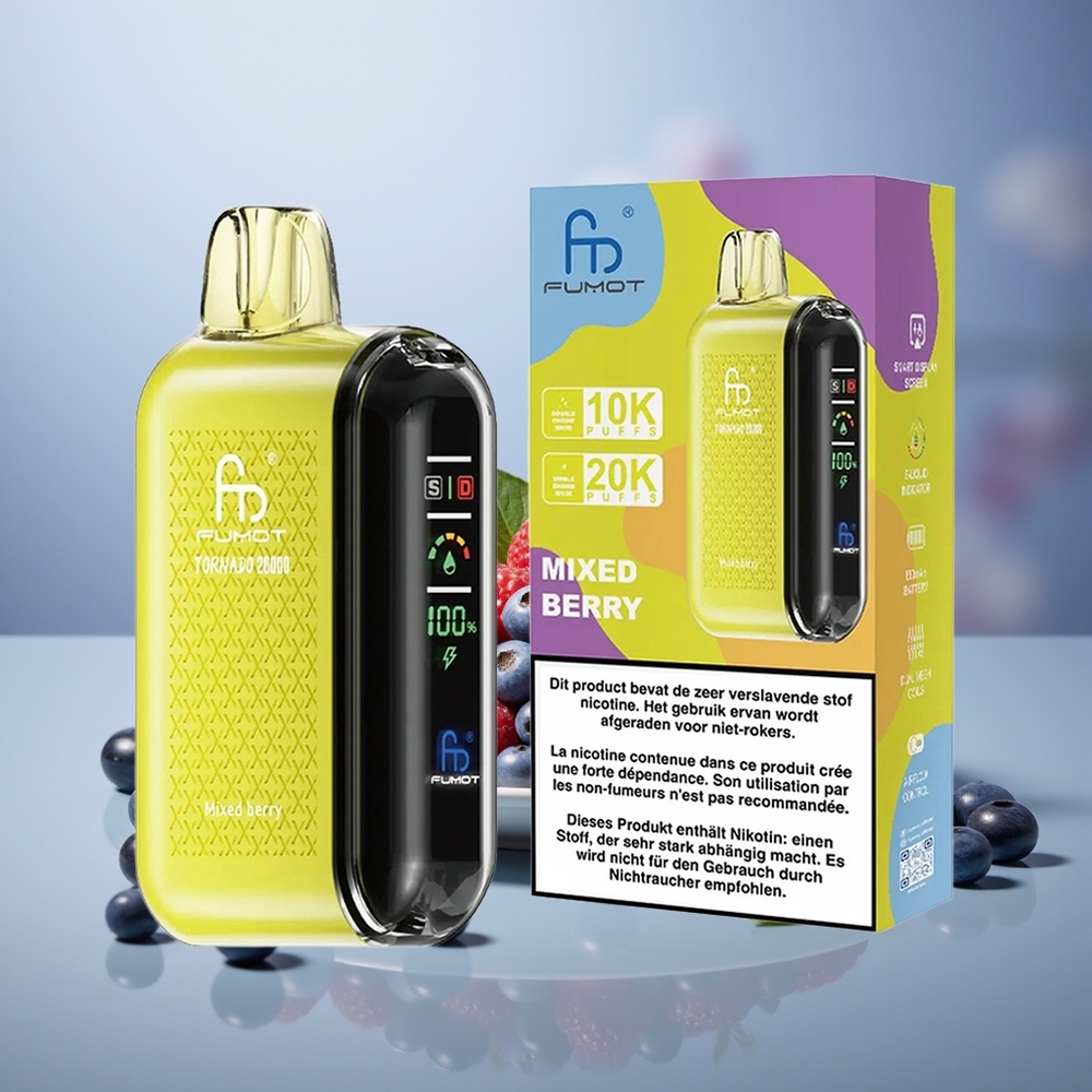 Fumot Tornado 20000 Karışık Meyve Akıllı Ekran