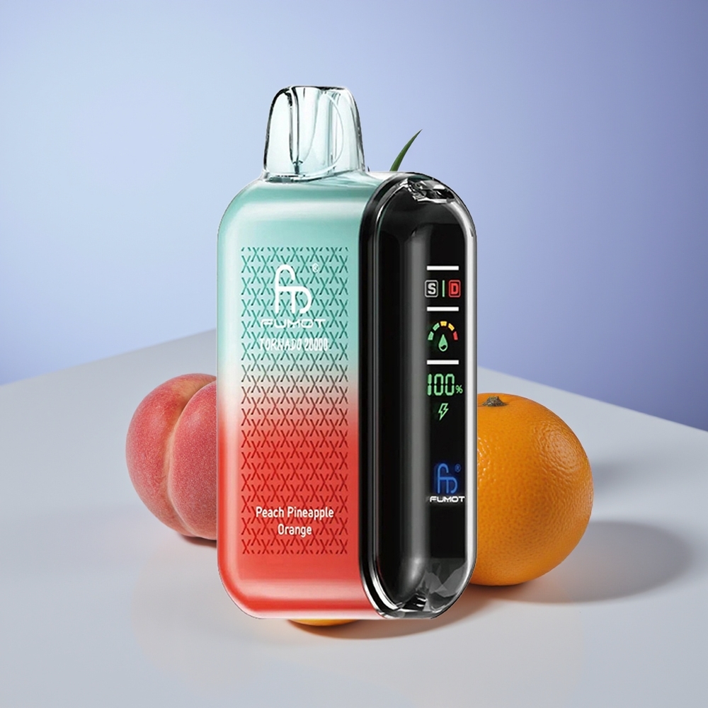 Fumot Tornado 20000 Şeftali Ananas Portakal Dual Mesh Coil