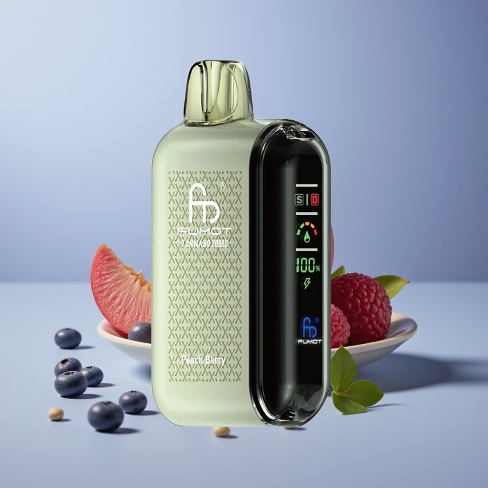 Fumot Tornado 20000 Şeftali Çilek Dual Mesh