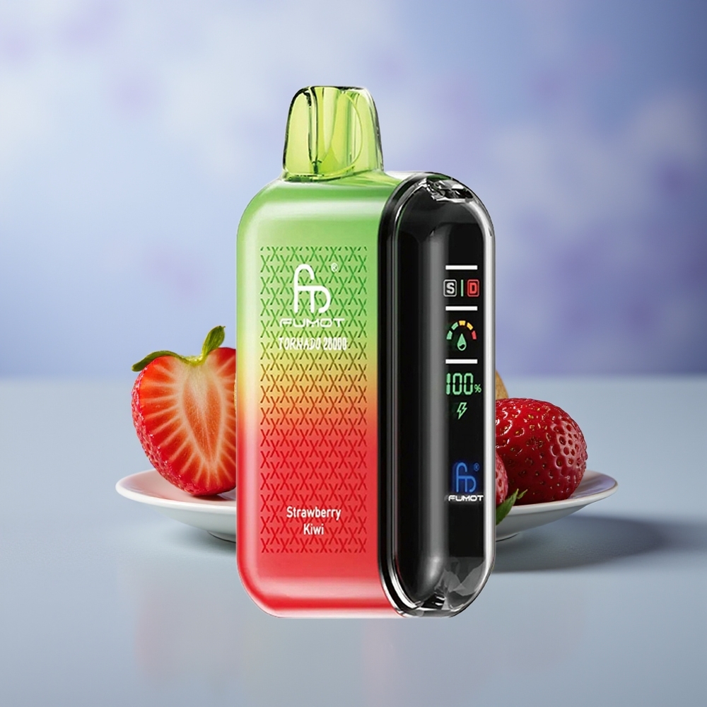 Fumot Tornado 20000 Çilek Kivi Dual Mesh Coil