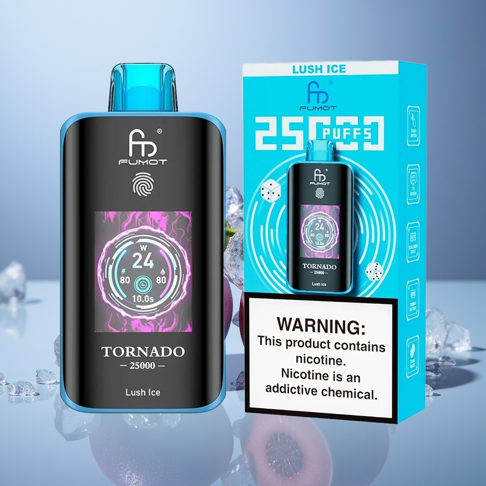 Fumot Tornado 25000 Buzlu Tip Şarjlı