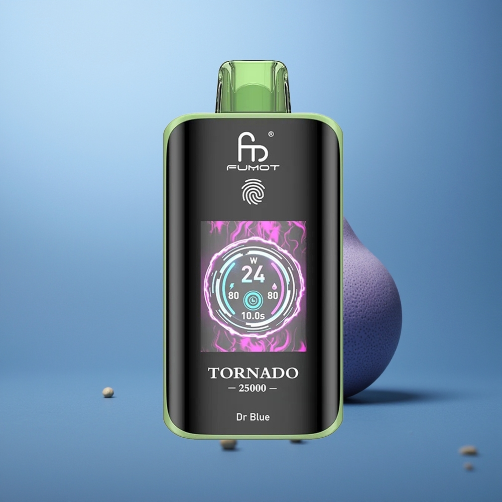 Fumot Tornado 25000 Dr Mavi HD Ekran