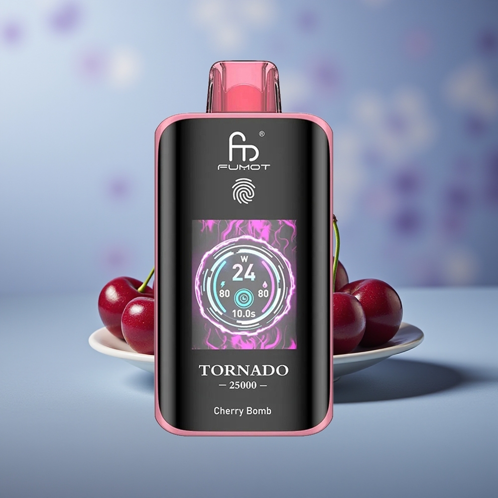 Fumot Tornado 25000 Kiraz Bombası HD Ekran