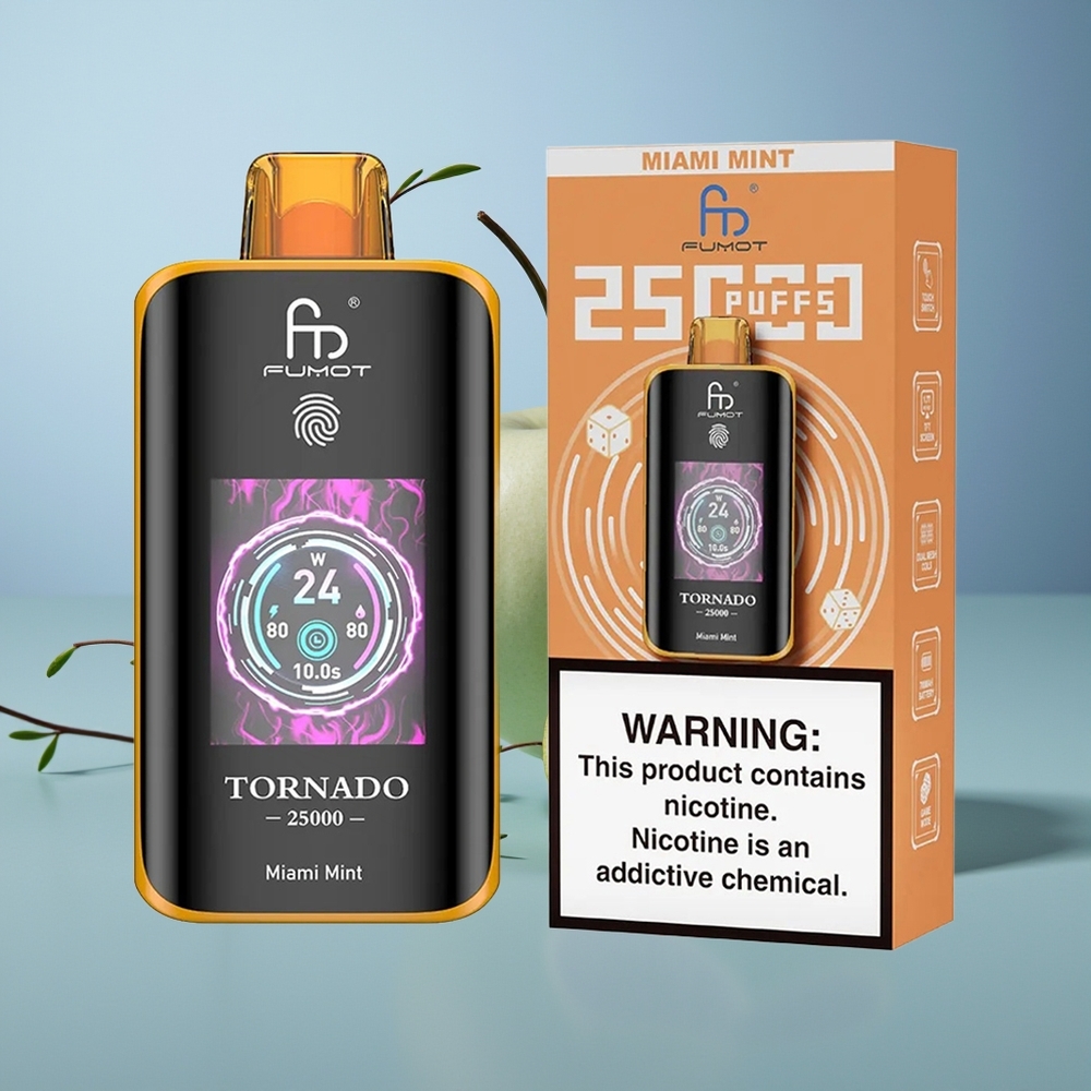 Fumot Tornado 25000 Miami Nane 20ml Önceden Doldurulmuş