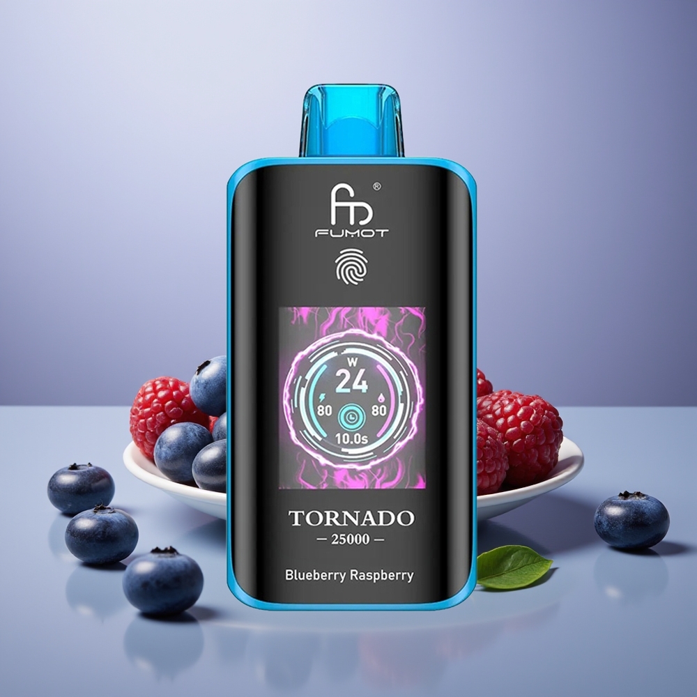 Fumot Tornado 25000 Yabanmersini Ahududu HD Ekran