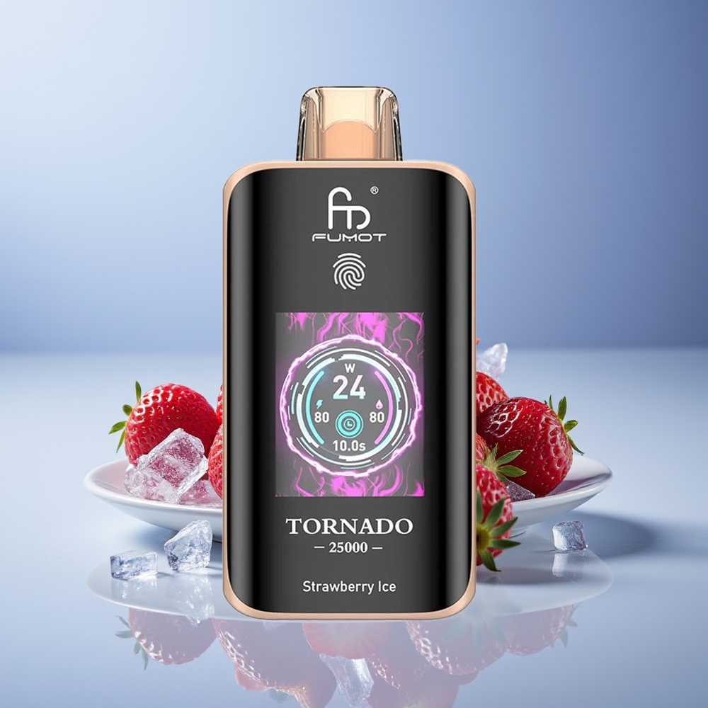 Fumot Tornado 25000 Çilek Buz HD Ekran