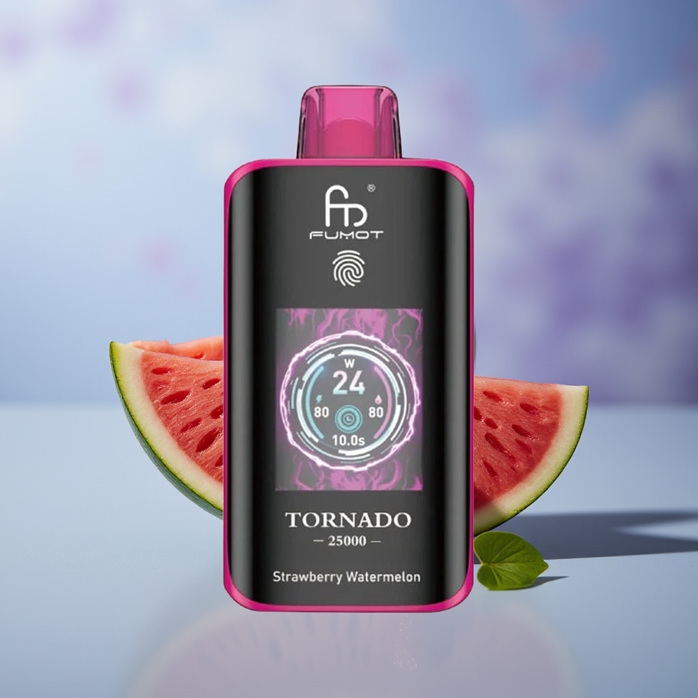 Fumot Tornado 25000 Çilek Karpuz HD Ekran