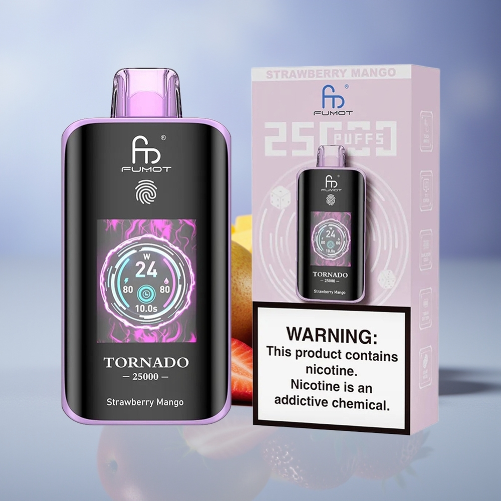 Fumot Tornado 25000 Çilek Mango HD Ekran