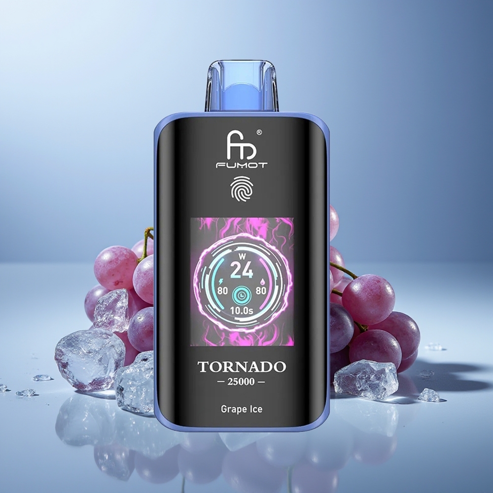 Fumot Tornado 25000 Üzüm Buzu HD Ekran