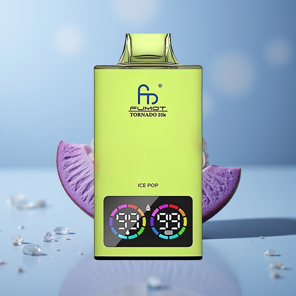 Fumot Tornado 35000 Buzlu Şeker Çift Örgül