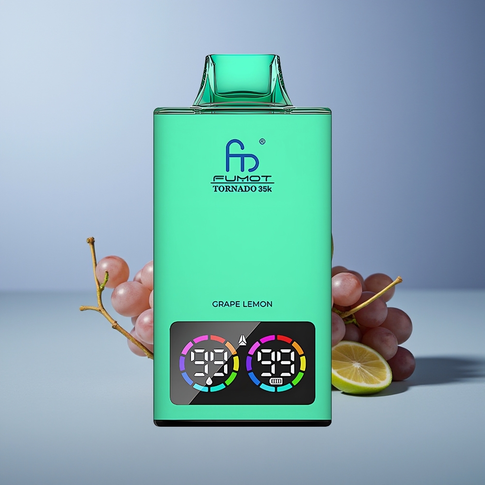 Fumot Tornado 35000 Üzüm Limon RGB Işık