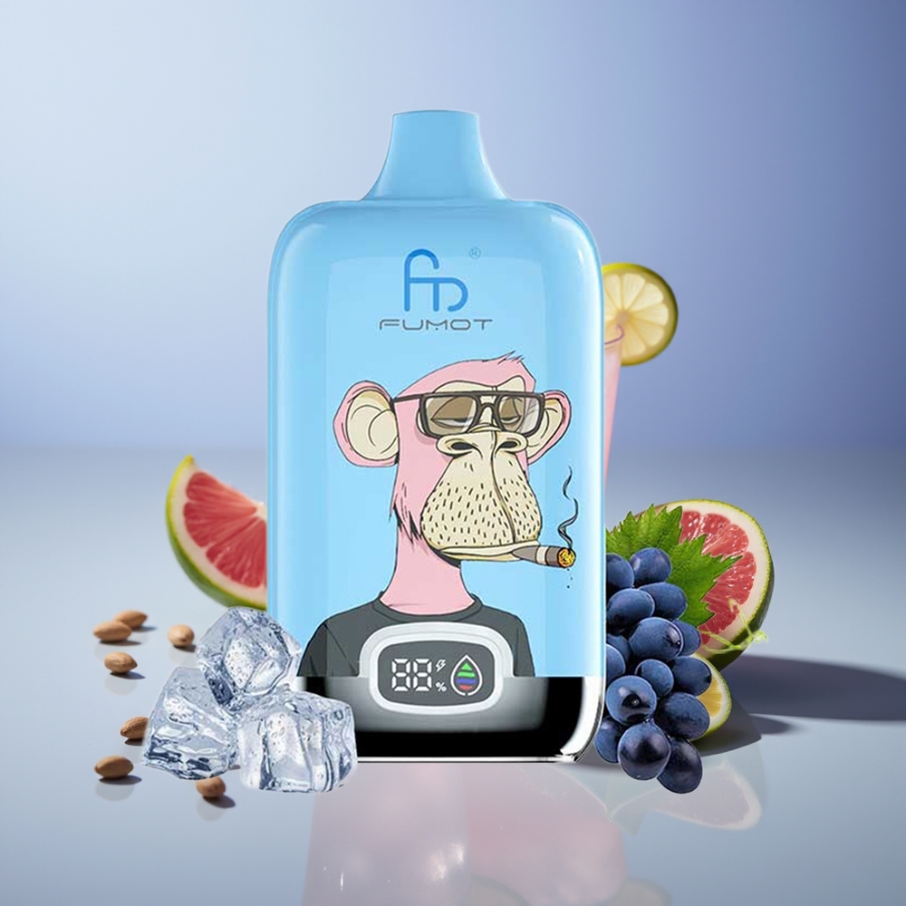 Fumot Tornado Digital Box 12000 Pembe Limonata 20ml Mesh