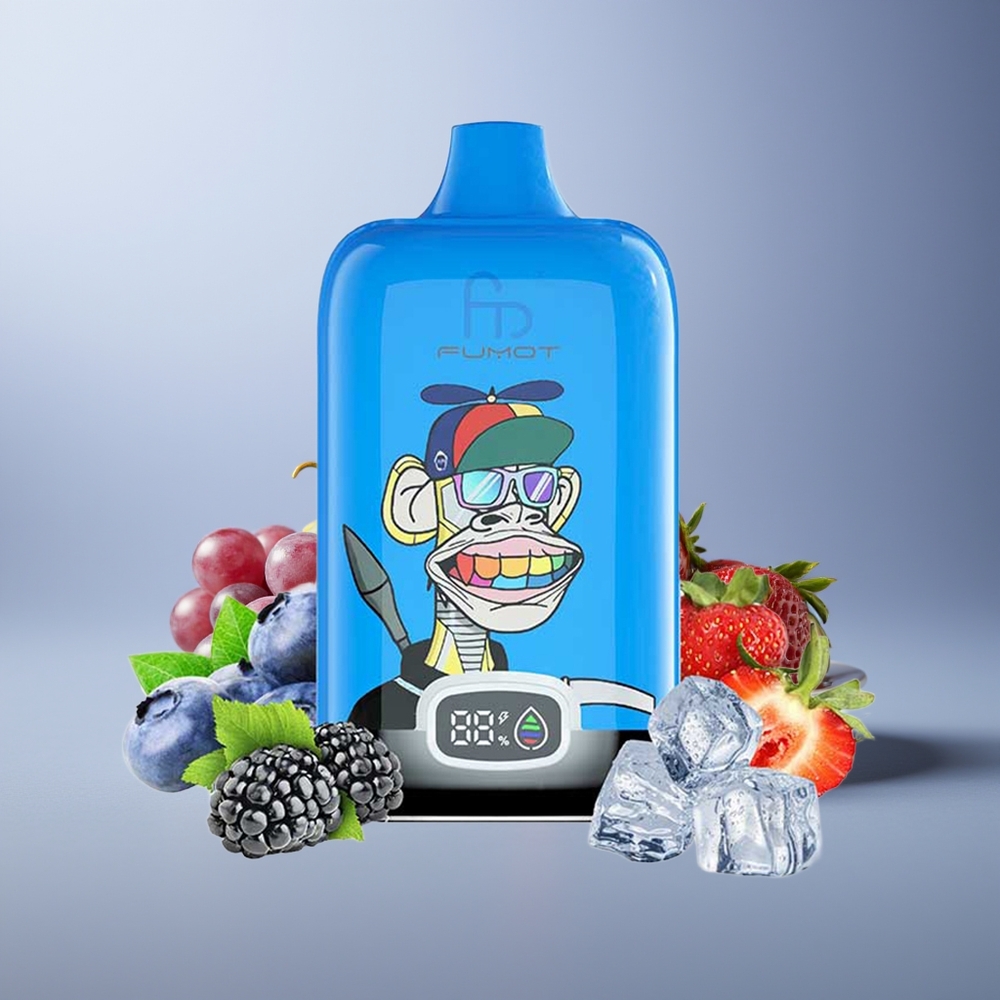 Fumot Tornado Digital Box 12000 Çilek Üzüm Mesh