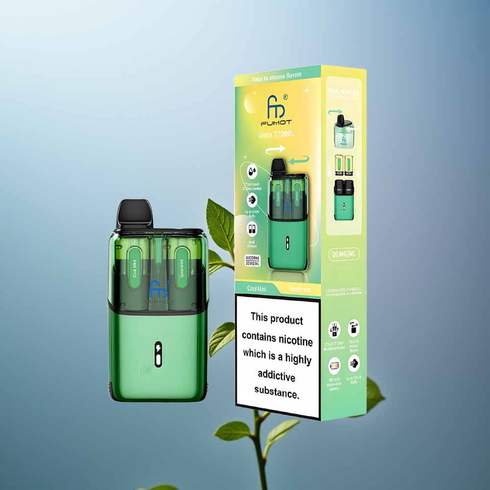 Fumot Ultra T32000 Serin Nane - Nane Aromalı Hızlı Şarj