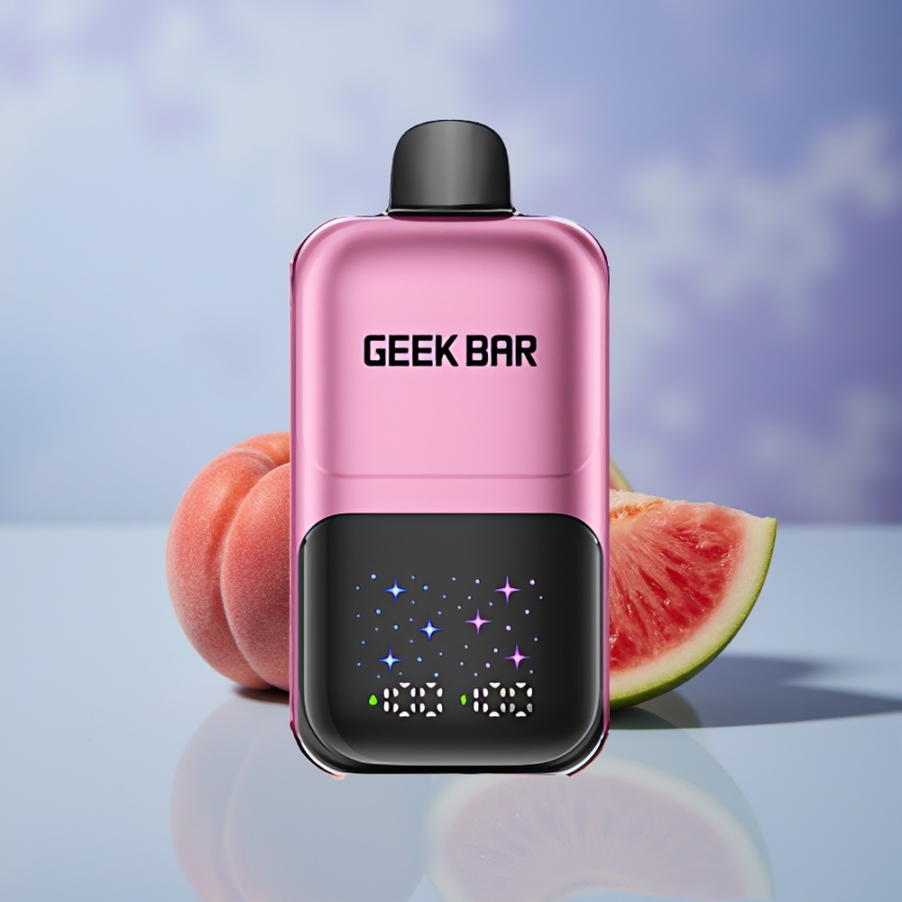 GEEK BAR 2GO 20ml 50000 Şeftali & Karpuz Ayar Ekranlı