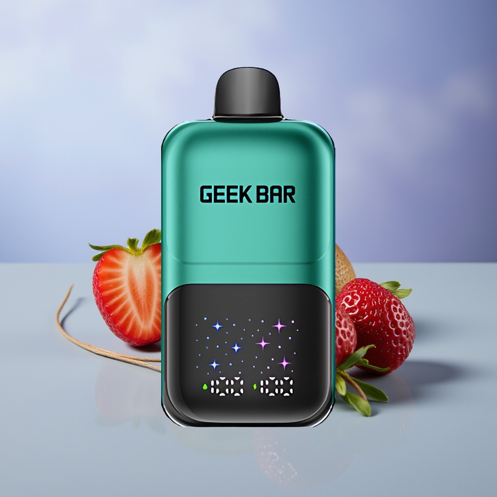 GEEK BAR 2GO 20ml 50000 Çilek & Kivi Ayar Ekranlı