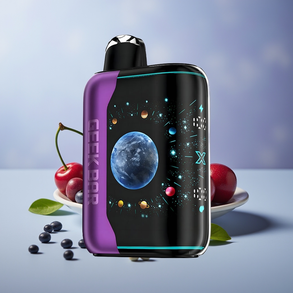 GEEK BAR Platinum Edition 25000 Çilek Kiraz Limon Çift Örgül