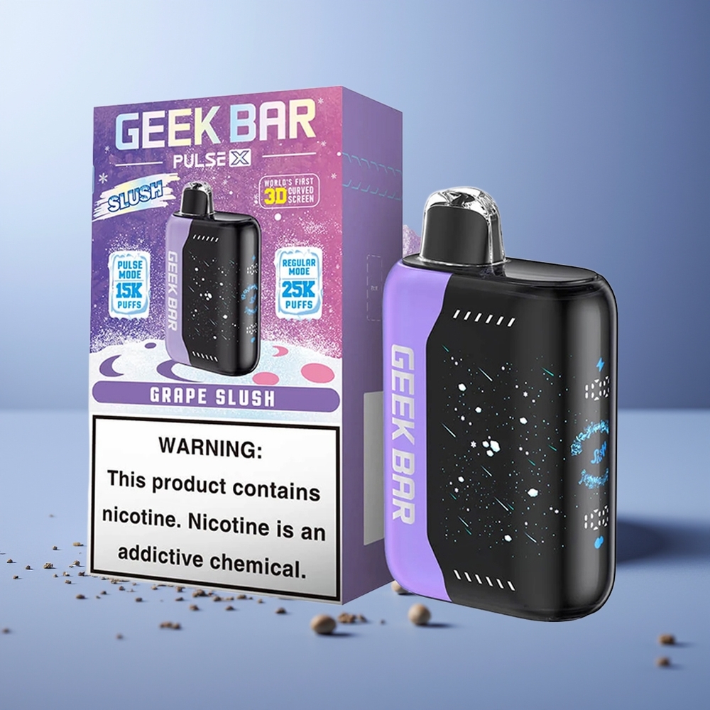 GEEK BAR Pulse X 25000 Dondurmalı 3D Eğimli Ekran