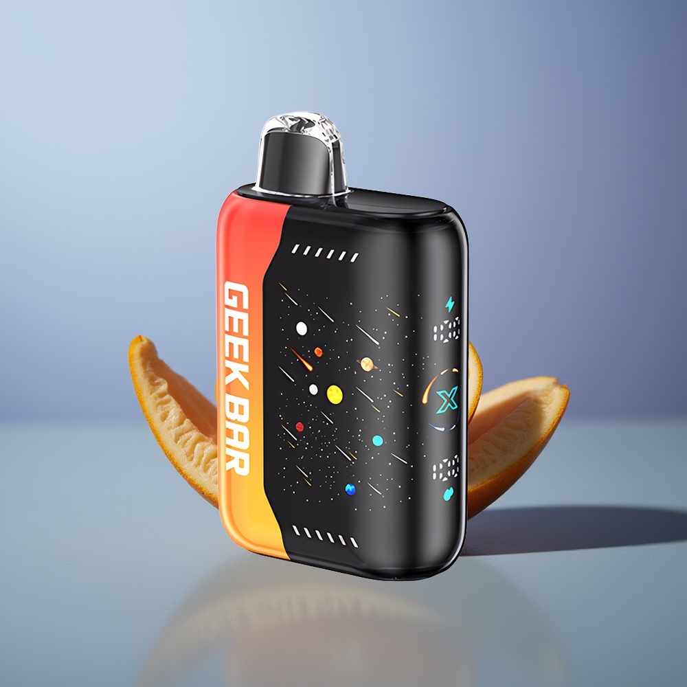 GEEK BAR Pulse X 42K Puffs Meteor Edition Turuncu Ejderha Dual Mesh