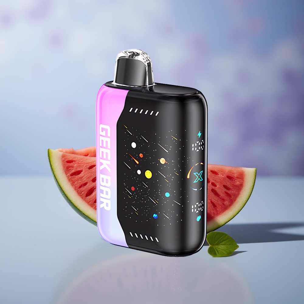 GEEK BAR Pulse X 42K Puffs Meteor Edition Çilek Karpuzu 820mAh Hızlı Şarj
