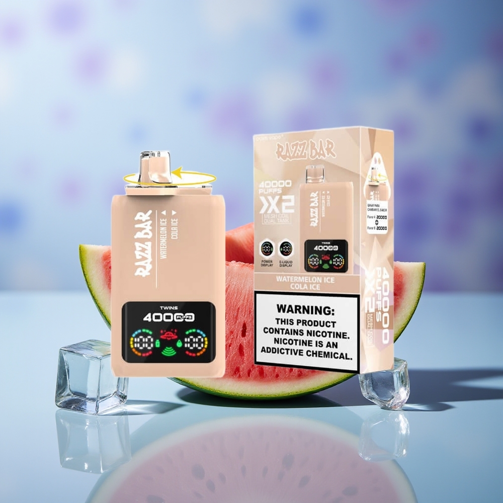 Razz Bar 40000 Karpuz Buzu - Kola Buzu Tip-C Port