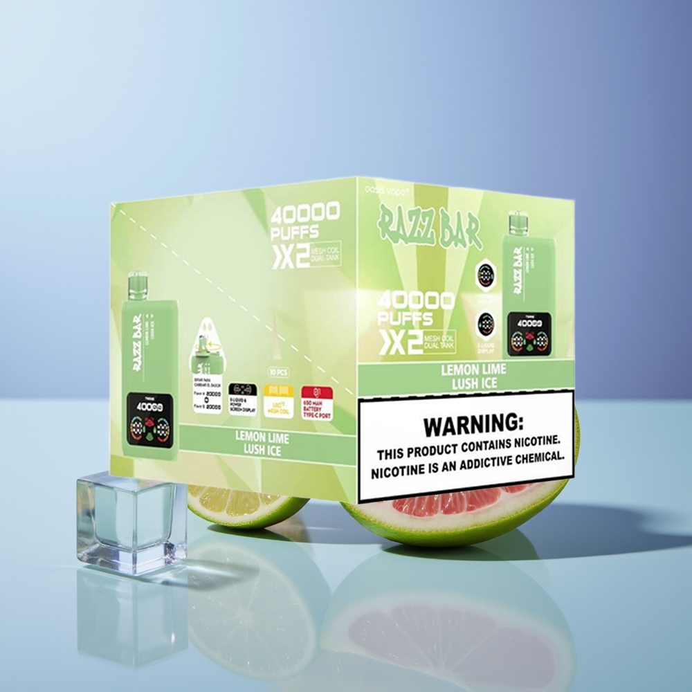 Razz Bar 40000 Limon Misket - Yoğun Buz Tip-C Port